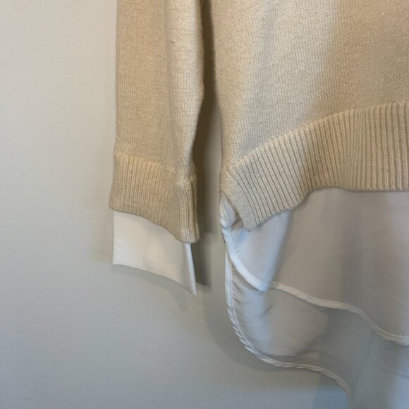 Truth by Republic sweater with combo Color Ivory Size M - Picture 4 of 12